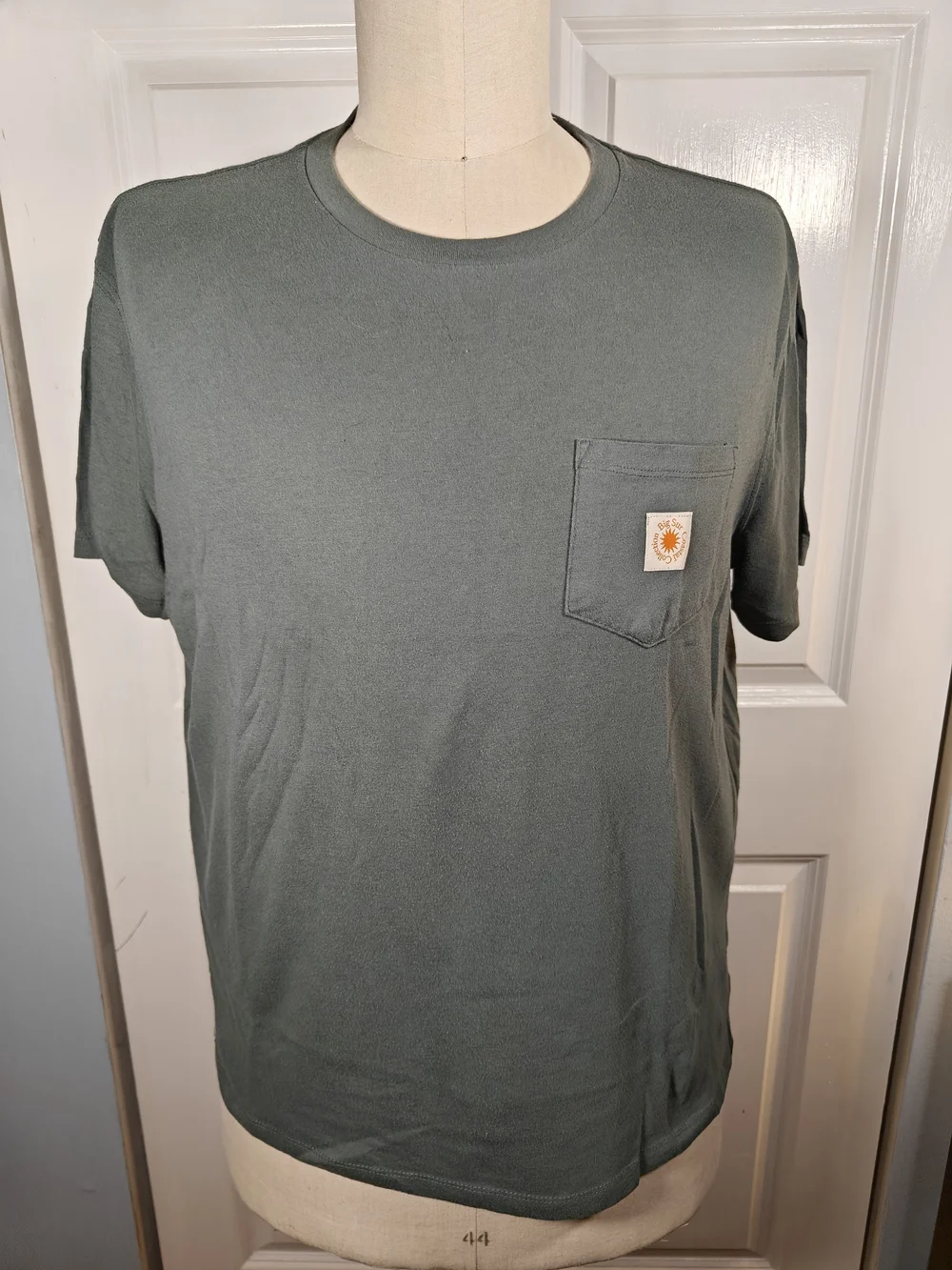 Old Navy Mens XXL Dark Green Big Sur California Coastal Graphic T-Shirt